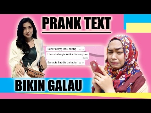 PRANK TEXT SAHABAT JADI GALAU GINI.... - Ria Ricis