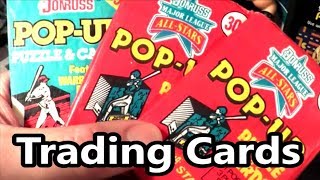 Donruss 1988 & 1989 Pop-Up Baseball Trading Cards Unwrapping & Review - The No Swear Gamer