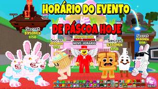 🛑 PARE TUDO! SAMMY CONFIRMOU A HORA DO EVENTO DE PÁSCOA HOJE! (NÃO PERCA!) 🤯 | Roube um Brainrot