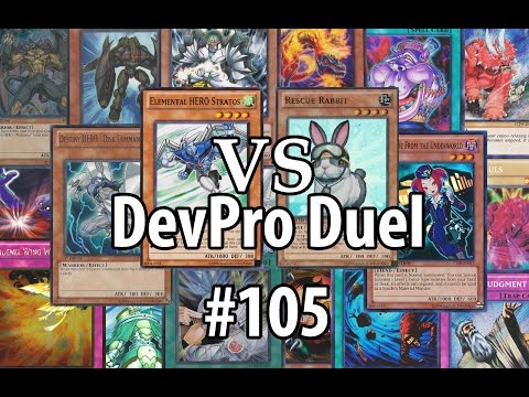 Yu-Gi-Oh! DevPro Duel #105 - Cross banlist - Perfect Circle vs. Dino Rabbit (Full Force)