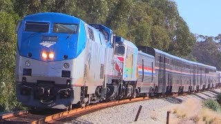 RARE Amtrak Coast Starlight CHASE !!!