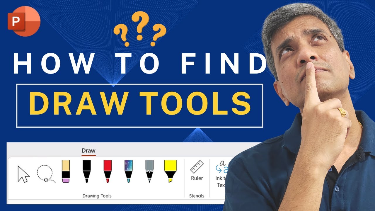 Missing Draw Tab in PowerPoint? Do THIS...