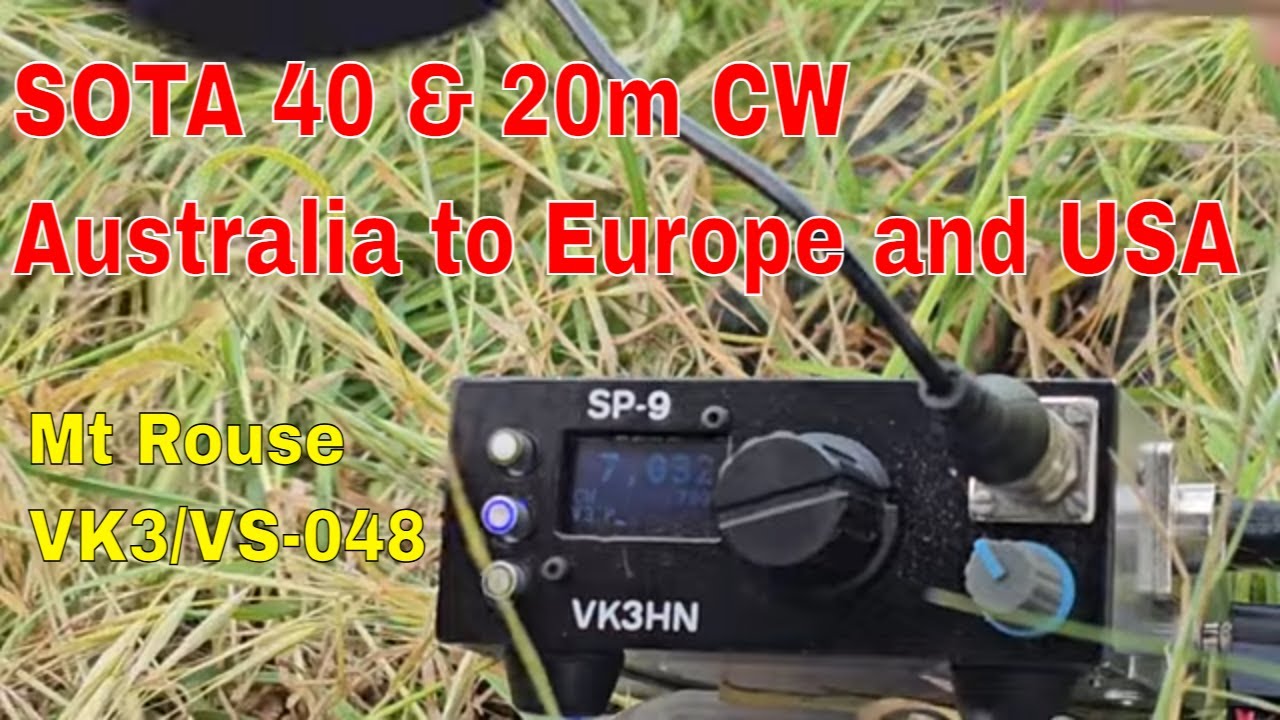 SOTA from Mt Rouse VK3/VS-048 Western Victoria