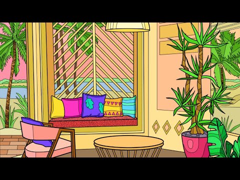 Happy Colour - Colour by Number. The Place to Relax. . My Gaming Town. - YouTube
