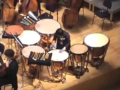 Timpani Drummer’s Crazy Finale Is Startling And More Metal Than You’d Expect From A Symphony