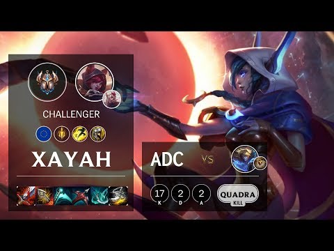 Xayah ADC vs Ezreal - EUW Challenger Patch 10.10