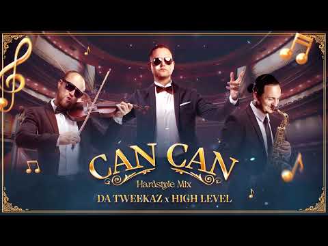 Da Tweekaz x High Level - Can Can (Hardstyle Mix) (Official Visualizer)