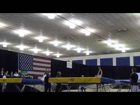 Ghanian:Parris - Women's Synchro Finals - 2012 USA Gymnastics Championships