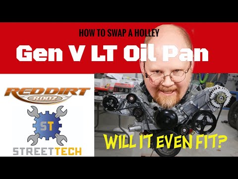 How to install the Holley Gen V LT swap oil pan
