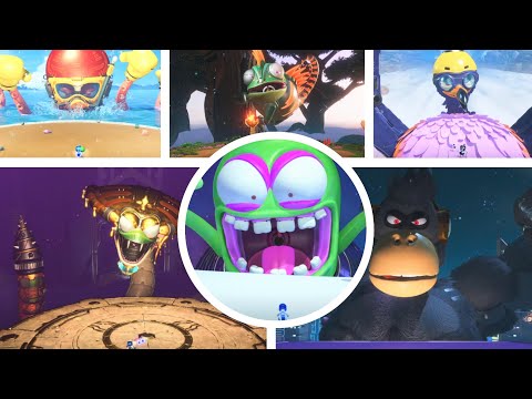 Astro Bot All Bosses: No Damage