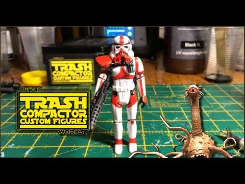 Custom Star Wars Figures - Incinerator Stormtrooper (Full Version) tutorial - Trash Compactor