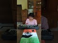 Ritojita Playing National Anthem In Mini Synthesizer On Independence Day