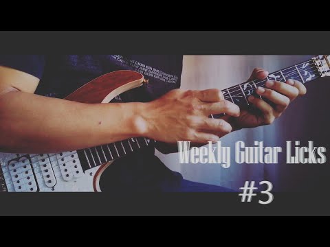 Easy Guitar Licks You Must Know // Weekly Lick #3 // F#m Pentatonic Licks // Tapping Guitar Lick