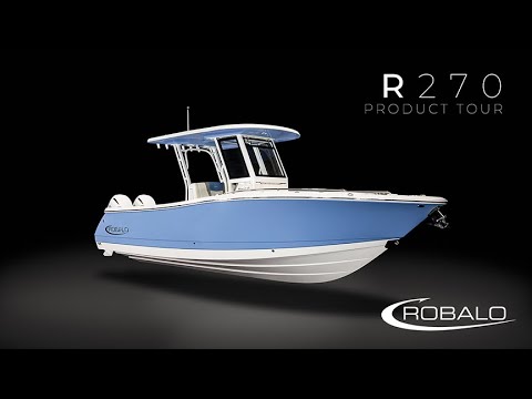2025 Robalo R270 Center Console Video