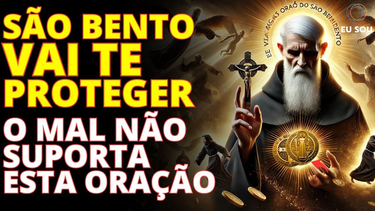 ✨ORAÇÃO PODEROSA DA MEDALHA DE SÃO BENTO PARA QUEBRAR TODA AÇÃO DO MAL