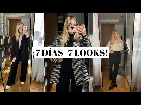 7 DIAS 7 LOOKS / outfits para ir al trabajo