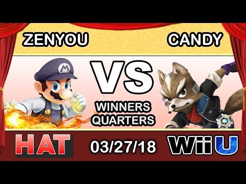 HAT 15 - eM | Zenyou (Mario) Vs. Candy (Fox) Winners Quarters - Smash 4