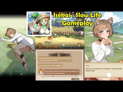 Isekai Slow Life Game Gameplay - YouTube