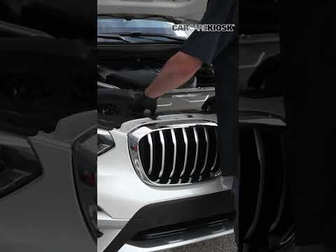 BMW X3 LED Headlight Replacement Part 4: Pull Back the Bumper