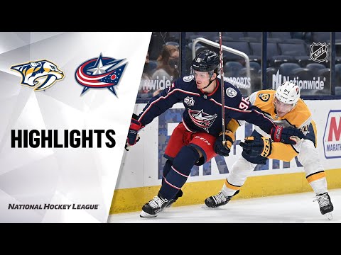 Predators @ Blue Jackets 5/3/21 | NHL Highlights