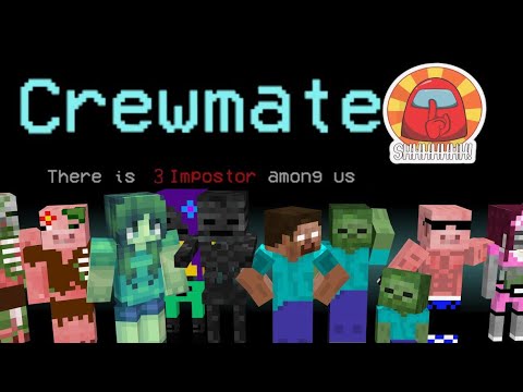 Monster School : AMONG US CHALLENGE 2 - Minecraft Animation