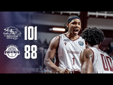 Trapani-Bnei Herzliya | Basketball Champions League | 101-88 | Gli highlights della partita