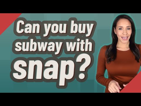 Can you buy subway with snap?