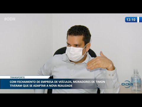 Moradores de Timon se adaptam a nova realidade após fechamento de empresa de í´nibus 03 02 2021
