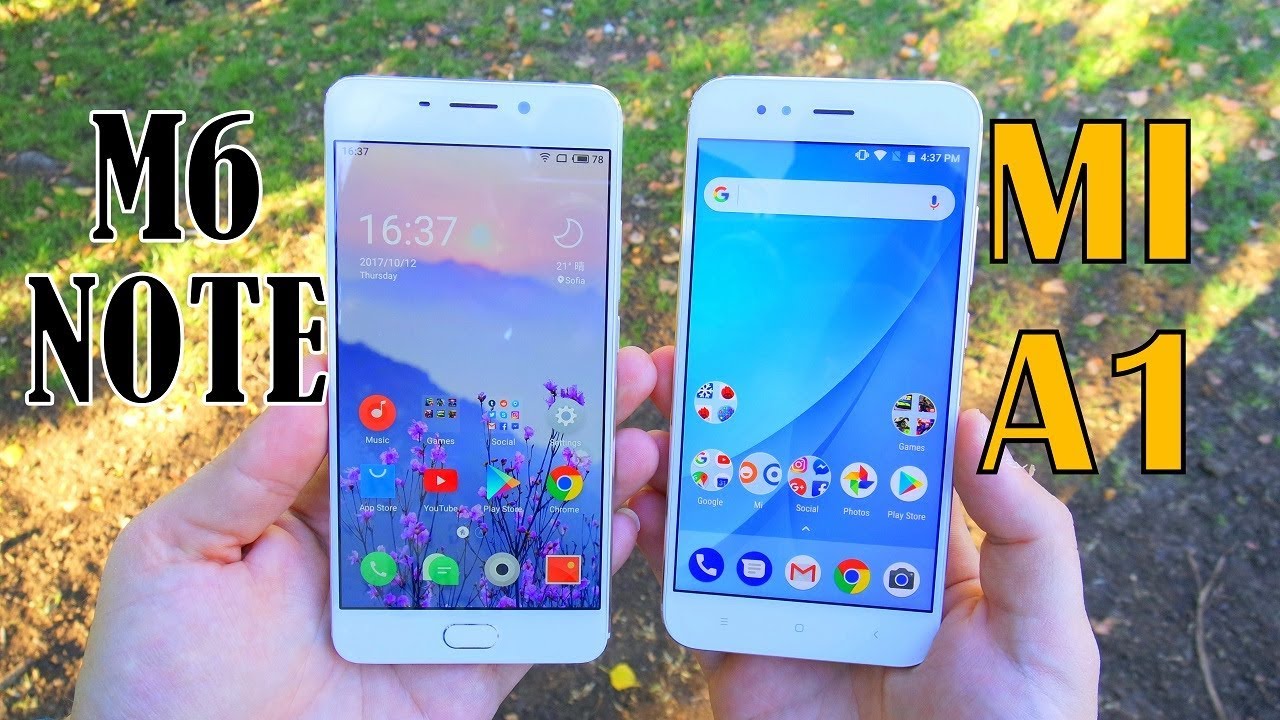 Meizu M6 Note vs  Xiaomi Mi A1: Best Budget Android Phones in 2017