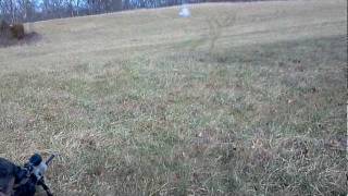 1/2 pound Kickass targets vs. 1 pound Tannerite