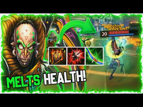 This BURN Ah Muzen Cab Build MELTS Health In SMITE! Best Ah Muzen Cab Build (Smite A-Z Gameplay)