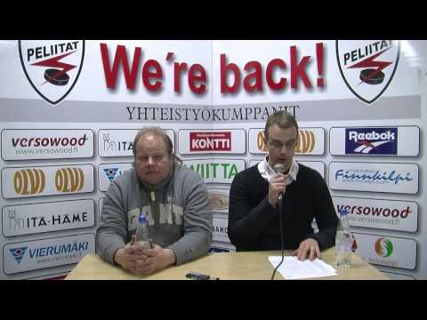 Lehdistötilaisuus Peliitat - SaPKo 22.1.2016