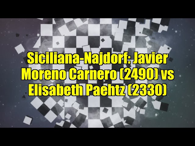 Vídeo relacionado con Juegue la Najdorf