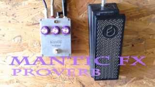 Video thumbnail for Mantic Effects - Proverb by Mantic Conceptual