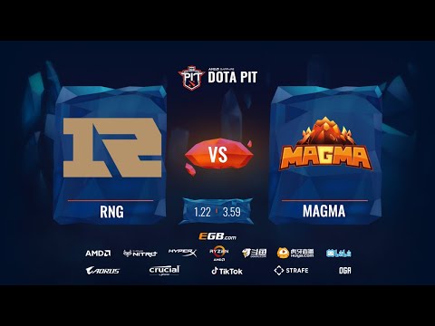 RNG vs MAGMA | AMD SAPPHIRE OGA DOTA PIT Group A (BO3) | - Game 1