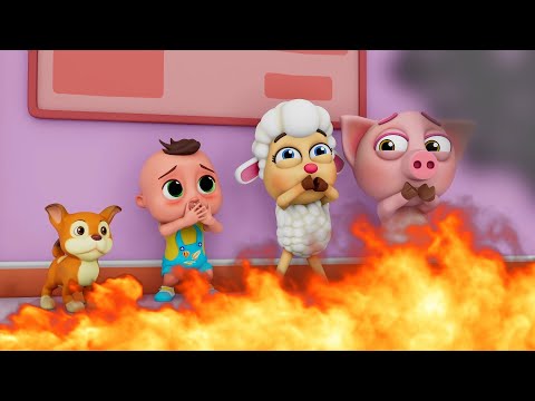 Não Brinque com Fogo! 🚒 Fogo, Bombeiros e Segurança! 🚨 + Outras Músicas Educativas | Baby Berry