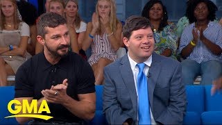 Shia Labeouf and Zack Gottsagen talk the making of 'The Peanut Butter Falcon' l GMA video