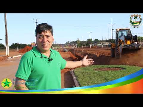 Construção de uma Rotatória na Av. Amos Bernardino Zanchet