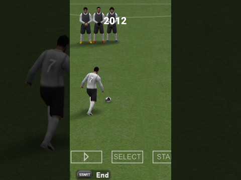 pes 2012 free kick tutorial #football #shortvideo #pes2012