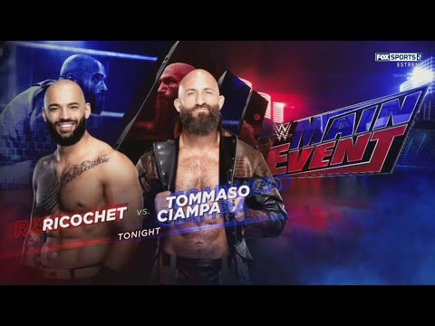 Ricochet Vs Tommaso Ciampa Parte 1 - WWE Main Event 17/08/2023 (En Español)