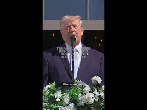 Trump addresses rescue mission during White House Easter event
