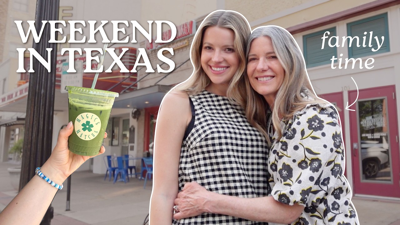 TX VLOG: spend a full weekend in Austin with me :,) (shopping, food + good chaos!)