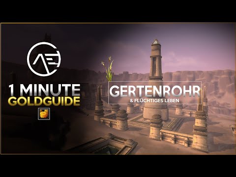 Goldfarm in einer Minute: Gertenrohr & Flüchtiges Leben | WoW Shadowlands Gold Guide
