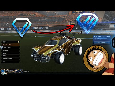 PEGUEI DIAMANTE II NO X1 - ROCKET LEAGUE