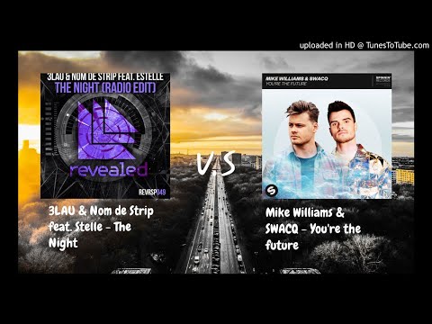 3LAU & Nom de Strip feat. Estelle Vs Mike Williams & SWACQ - The Night Vs You're The Future (LYNX MA