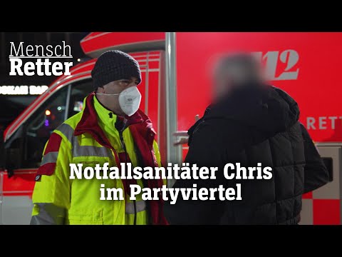 Notfallsanitäter Chris im Partyviertel – Mensch Retter, Folge 1 | SPIEGEL TV für RTLZWEI