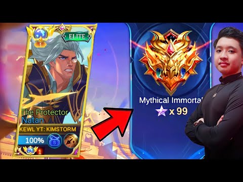 TOP 1 GLOBAL NATAN LAST MATCH TO REACH MYTHICAL IMMORTAL🔥