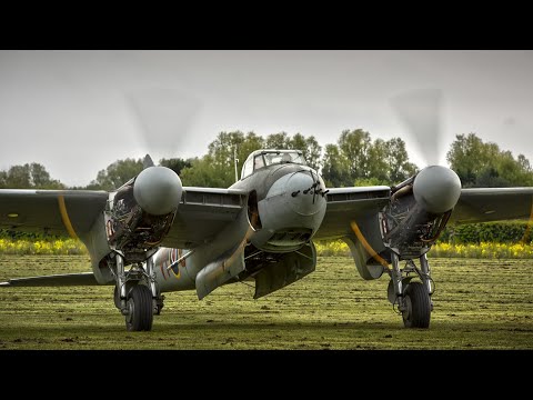 Iconic WW2 British & German Planes: Engines Roaring and Soaring