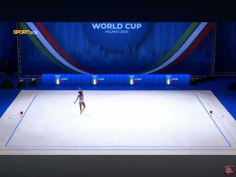 Nayenne Pollini Ashenaffi SUI Ball AA WORLD CUP MILANO 2024 score27.650