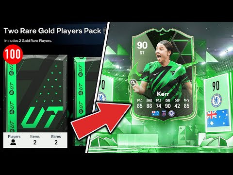 THIS IS WHAT I GOT FROM 100x GOLD TWO PLAYER PACKS ON FC24!
